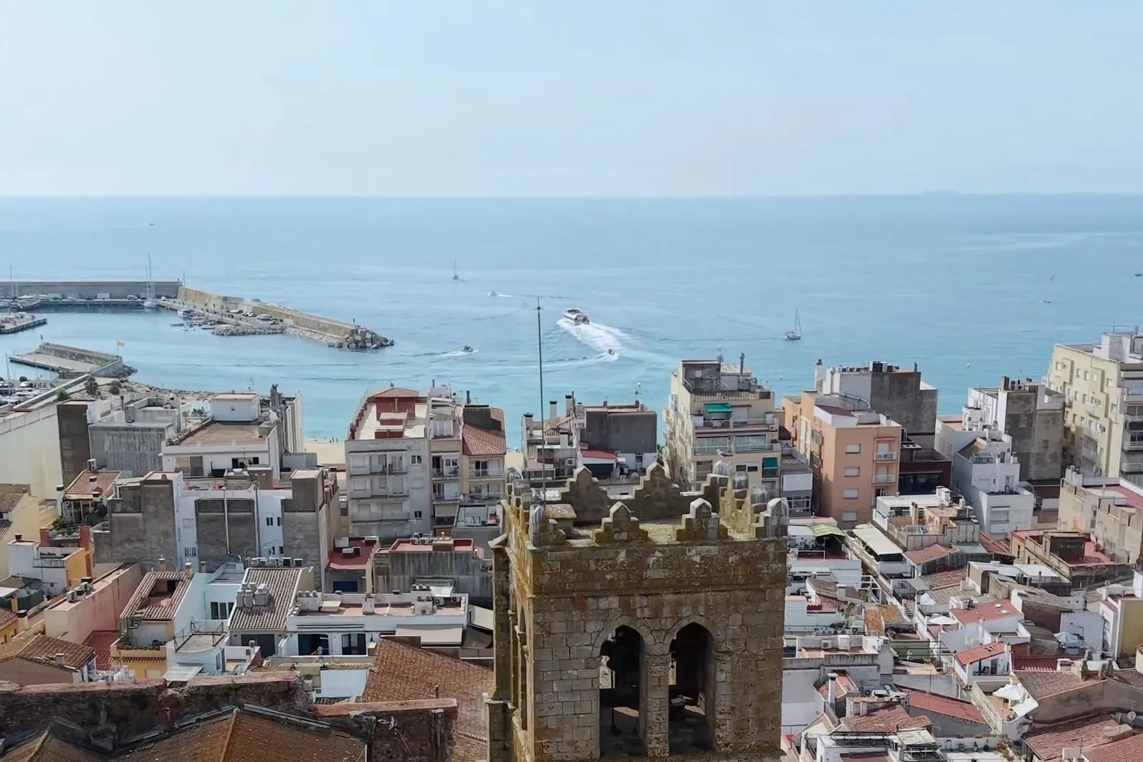 Vista de la costa del Maresme