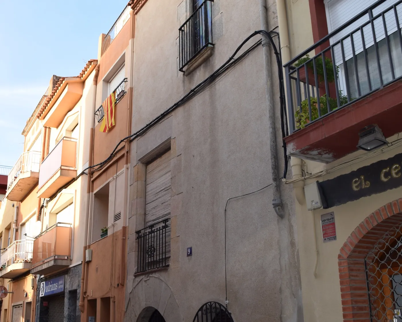 Calle del casco antiguo de Malgrat de Mar
