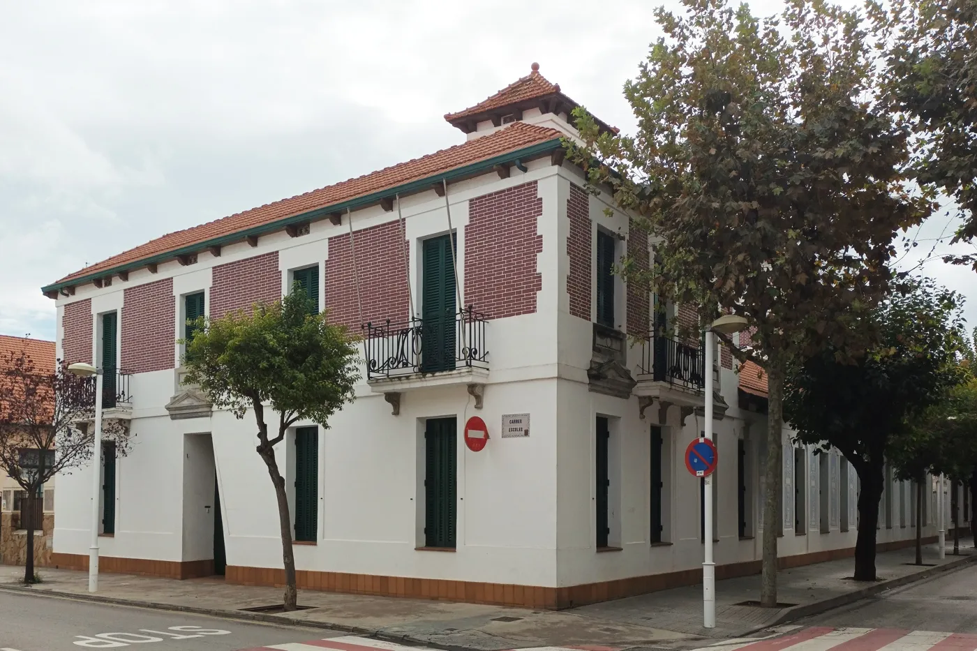 Edificio de las Cases dels Mestres en Malgrat de Mar